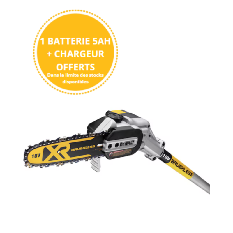 Élagueuse sur perche – DCMPS567N-XJ - à batterie - DEWALT