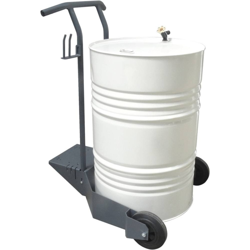 Chariot mobile roule fûts - Drakkar - 3 roues 220kg