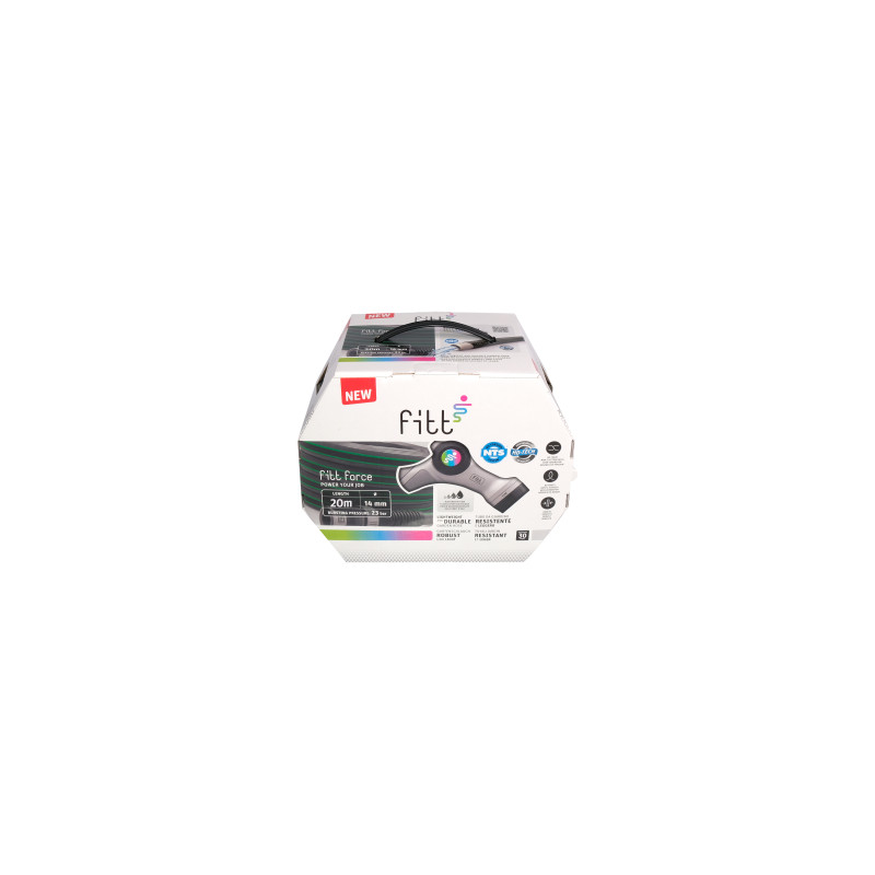 Tuyau d'arrosage et pistolet D18 - FITT -  20 m
