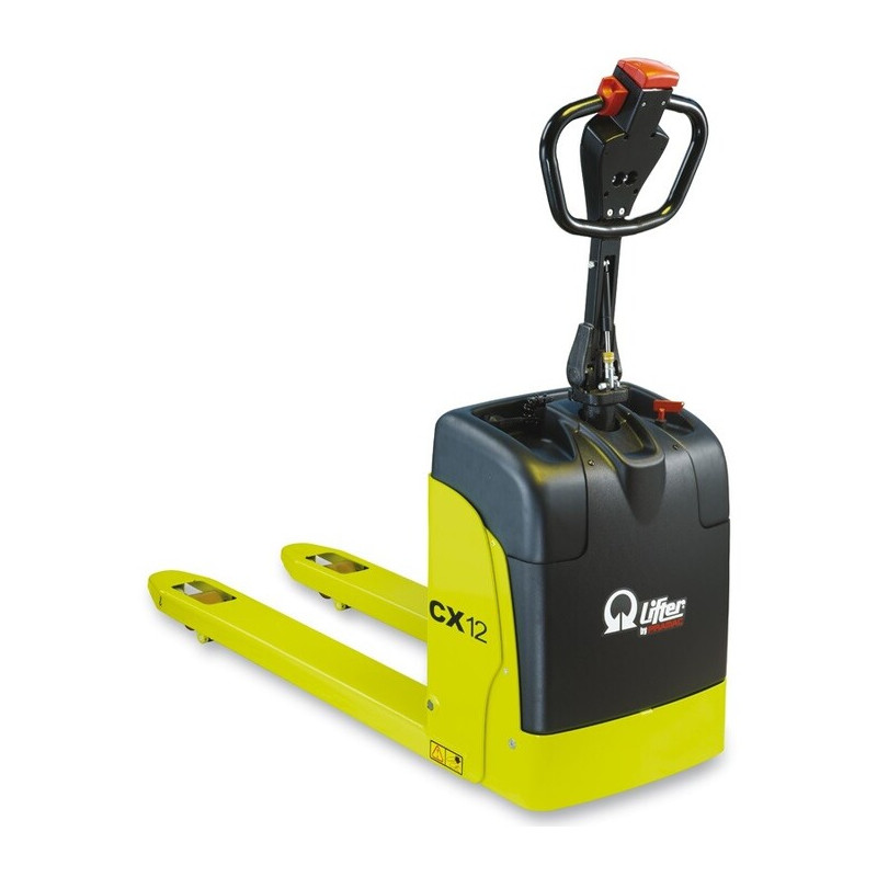 Transpalette electrique CX12 GEL S2 - PRAMAC - Capacité 1200 kg 1150 x 525