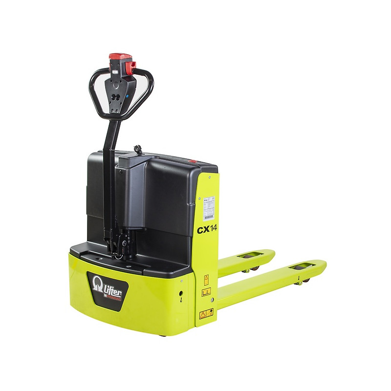 Transpalette electrique CX14 GEL S2 - PRAMAC - Capacité 1400 kg 1150 x 525