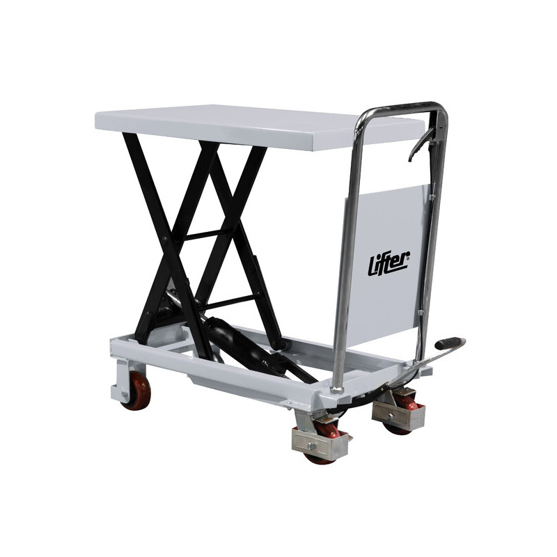 Table élévatrice LTY15  Hauteur 720 mm - PRAMAC - capacité  150 KG Plan de travail 700 x 450 mm
