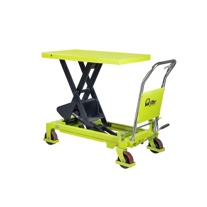 Table élévatrice LT80 Hauteur 1000 mm - PRAMAC - capacité  800 KG Plan de travail 10165 x 510 mm
