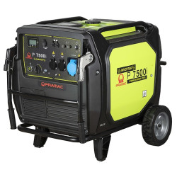 Groupe portable INVERTER Monophasé P7100i - PRAMAC - 7,0 Kw démarrage manuel et électrique