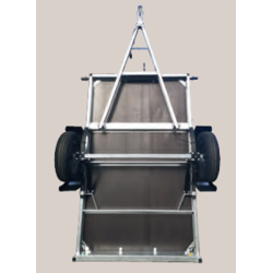 REMORQUE SOREL PL236 / 500kg - Galva PROLAME 2.36M 1 Essieux avec Suspension