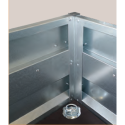 REMORQUE SOREL PL236 / 500kg - Galva PROLAME 2.36M 1 Essieux avec Suspension
