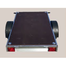REMORQUE SOREL PL236 / 500kg - Galva PROLAME 2.36M 1 Essieux avec Suspension